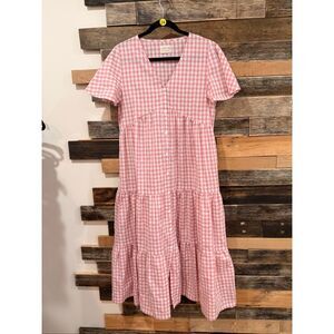 OffOn cotton maxi dress fit sz Medium